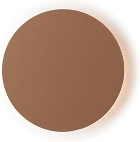 Απλίκα Τοίχου LED Aca Eclipse ZM1705LEDWLL Camel Leather