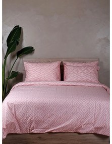 Σετ Σεντόνια Cotton Feelings 2042 Pink Διπλό (200x270)
