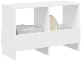 vidaXL Ράφι Περιοδικών Λευκό 68,5 x 30 x 45 εκ.