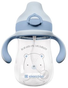 Παγούρι 300ml Με Καλαμάκι Kikka Boo Bear With Me Blue
