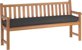 vidaXL Σετ Μαξιλαριών Πάγου 2 pcs Μαύρο 200 x 40 x 8 εκ.