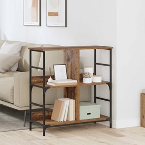 vidaXL Ράφι Βιβλίων 4 επιπέδων 78.5 x 33 x 82 εκ Επεξεργασμένο Ξύλο