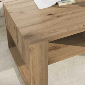 vidaXL Τραπεζάκι σαλονιού Artisan Oak 92 x 53 x 45 εκ.