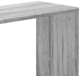 Βιβλιοθήκη 5 Επιπέδων Γκρι Sonoma 45x23,5x162,5 εκ. Επεξ. Ξύλο - Γκρι