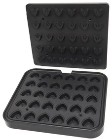Tartlet Mould - Heart - 30 pieces
