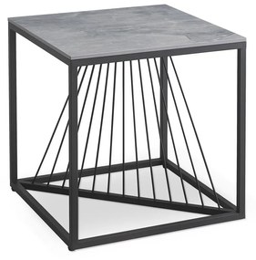 INFINITY 2 KWADRAT, coffee table, grey marble DIOMMI V-CH-INFINITY_2_KWADRAT-LAW