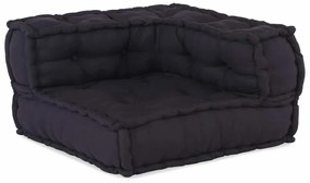 vidaXL Μοντέρνα Pouffes 3 τμχ Ανθρακί Ύφασμα