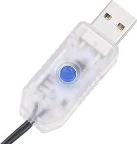 vidaXL Φωτάκια Compact με 400 LED Ψυχρό Λευκό 13 μ. από PVC