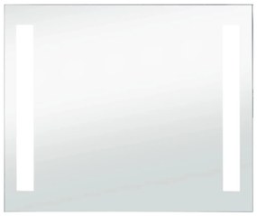 vidaXL Καθρέφτης Μπάνιου Τοίχου με LED 60 x 50 εκ.