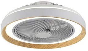 Ανεμιστήρας Οροφής Με Φωτιστικό LED 44W IP20 FEDER Sunlight-FEDER-48WH-Λευκό FEDER-48WH