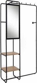 Έπιπλο Εισόδου Μαύρο 100 x 185 x 37 cm