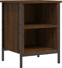 vidaXL Παπουτσοθήκη Καφέ Δρυς 38 x 35 x 50 εκ. από Επεξεργ. Ξύλο