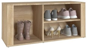 vidaXL Παπουτσοθήκη Sonoma Δρυς 100x35x45 εκ. από Επεξεργασμένο Ξύλο
