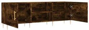 vidaXL Έπιπλο Τηλεόρασης Καπνιστή Δρυς 150x30x50 εκ. Επεξ. Ξύλο