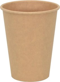 vidaXL Χάρτινα κύπελλα καφέ 1000 τεμάχια 12oz 300ml καφέ