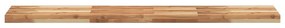 vidaXL Ράφια Κρεμαστά 3 Τεμ. 120x30x4εκ. Φινίρισμα Λαδιού Μασίφ Ακακία