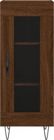 vidaXL Ντουλάπι Καφέ Δρυς 34,5 x 34 x 90 εκ. Επεξεργασμένο Ξύλο