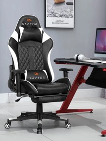 Καρέκλα Gaming Raptor Spectre-Λευκό