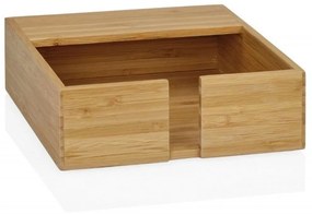 Χαρτοπετσετοθήκη Bamboo LBTAH-MS69235 17,5x17,5x5,5cm Natural Andrea House Bamboo