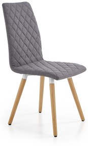 60-20988 K282 chair, color: grey DIOMMI V-CH-K/282-KR-POPIEL, 1 Τεμάχιο