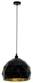 Φωτιστικό Οροφής 97845 Black - Gold Roccaforte Eglo Metal