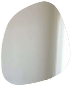 Καθρέπτης Τοίχου Soho 552NOS2214 75x2,2x58cm White Aberto Design Mdf,Γυαλί