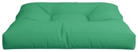 Μαξιλάρι Παλέτας Πράσινο 80 x 80 x 12 εκ. Υφασμάτινο - Πράσινο