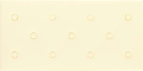 vidaXL Κεφαλάρι Τοίχου 12 pcs Κρεμ 60 x 30 cm Τεχνητό Δέρμα