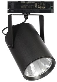 Σποτ Ράγας VK/04354/TR/B/18/930 220-240V Led 39.1W 3000K 4.295lm 18° IP20 Black VKLed