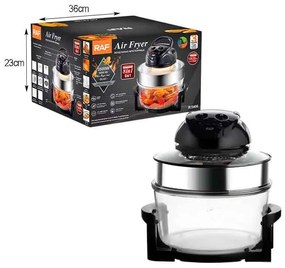 RAF Πολυλειτουργικό Φριτέζα Αέρος 8 σε 1 3500W 17l R.5406 - Multifunctional Airfryer Air Fryer Electric Fryer 3500W