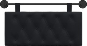 vidaXL Κρεμαστό Κεφαλάρι Μαύρο Βελούδο