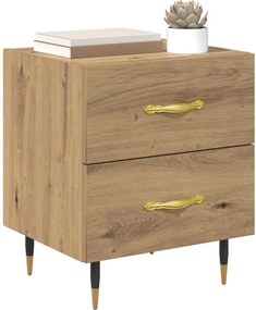 vidaXL Κομοδίνο 2 τμχ. Artisan Oak 40 x 35 x 47,5 εκ