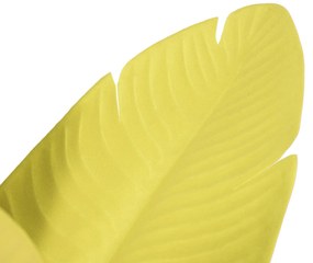 GloboStar® Artificial Garden YELLOW STRELITZIA 20367 Τεχνητό Διακοσμητικό Φυτό Κίτρινη Στερλίτσια Υ120cm