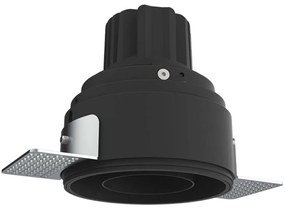 Φωτιστικό Οροφής - Σποτ Χωνευτό S178 Φ8,2x9,1cm Led 720lm 10W 3000K Black