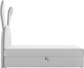 Παιδικό Επενδυμένο Κρεβάτι Bunny Light-Gkri-Deksia