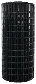 vidaXL Φράχτης Εuro Γκρι 0.4 x 50 μ. Σίδηρος με επικάλυψη PVC