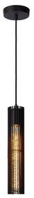 Φωτιστικό Κρεμαστό Lucide 73406-01-30 LIONEL Μαύρο Ματ (Black Mat)