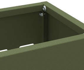 vidaXL Στήριγμα ομπρέλας ελιάς, 28x12x41 εκ., Ατσάλι