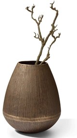 Βάζο Sarafina 238033 28x33cm Bronze Philippi Aluminium