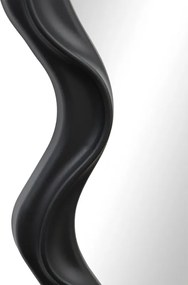 Καθρέπτης Liquid pakoworld pp σε μαύρη απόχρωση 26x2.7x39εκ