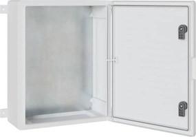 vidaXL Ντουλάπι Ελέγχου Γκρι 47 x 17,5 x 50 εκ ΑΒΣ Πλαστικό