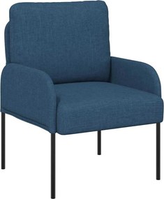 vidaXL Καναπέδες με μαξιλάρι 55cm Μπλε Κόντρα πλακέ