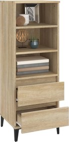vidaXL Ντουλάπι Sonoma Δρυς 40x36x110 εκ. από Επεξεργασμένο Ξύλο