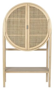 Σκευοθήκη DKD Home Decor Φυσικό Ξυλο παουλόβνια Ξύλο MDF 90 x 40 x 160 cm