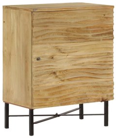 vidaXL Μπουφές 60 x 35 x 75 εκ. από Μασίφ Ξύλο Μάνγκο