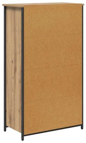 vidaXL Highboard Artisan Oak 62 x 32 x 106,5 εκ Επεξεργασμένο ξύλο