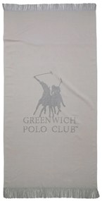 Πετσέτα Θαλάσσης (80x170) Greenwich Polo Club Beach 3778 Grey