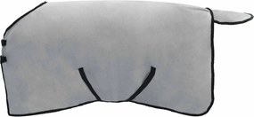 vidaXL Σαμάρι Ίππου Φωτεινό γκρι και ροζ Πολυεστέρας