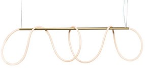 Φωτιστικό Οροφής LED Zambelis 19254 Gold Matt