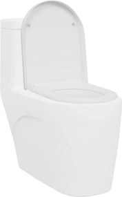 vidaXL Λεκάνη Λευκό 49 x 36 x 4 εκ Δυροπλάστ